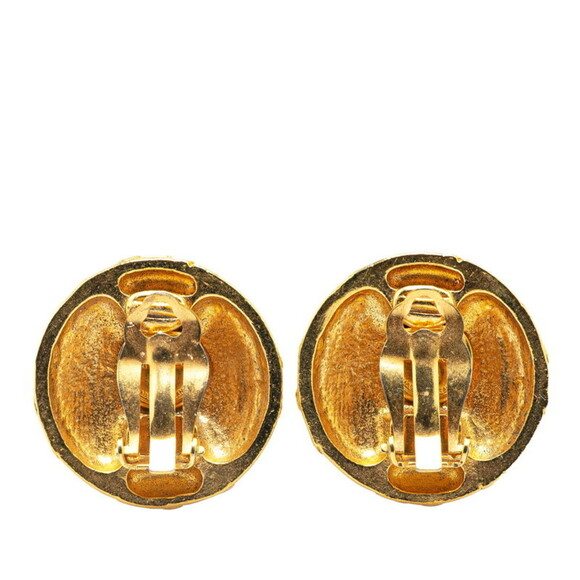 CHANEL Gold Earrings - Picture 2 of 3